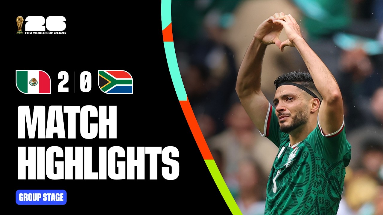 Highlights | Mexico 2-0 South Africa | FIFA World Cup 2026™