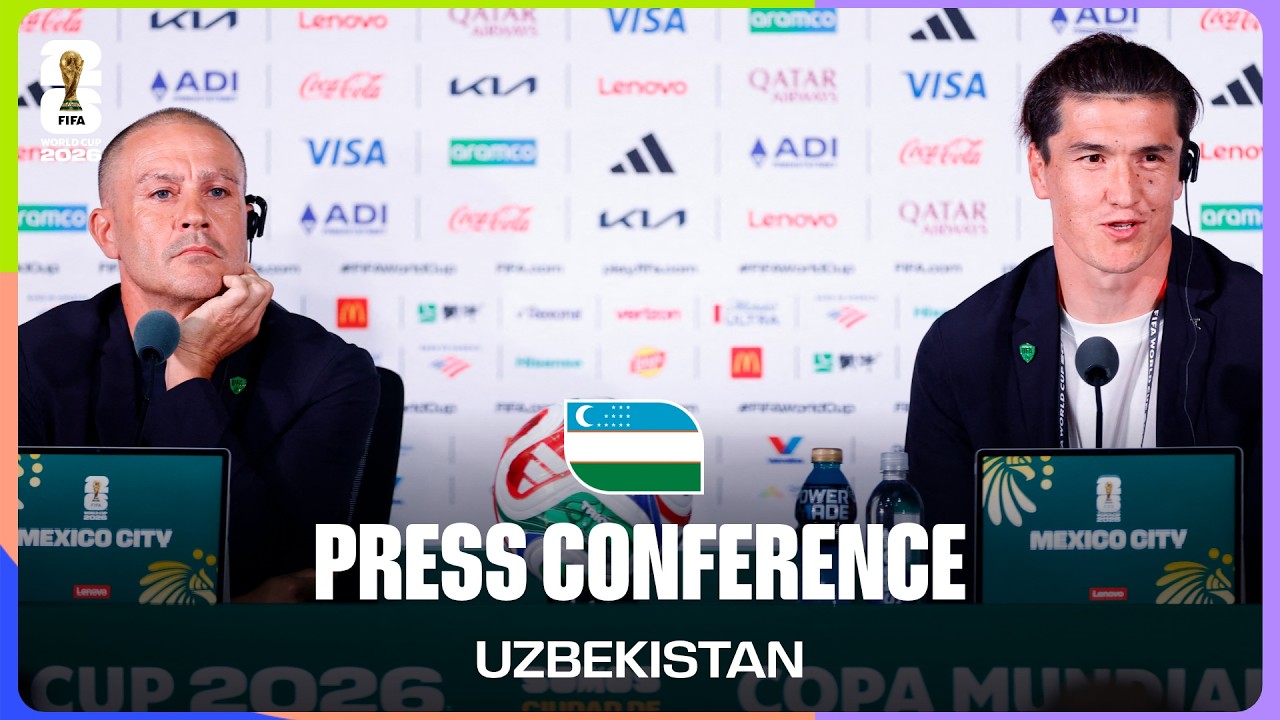Uzbekistan On Playing Colombia | Coach Fabio Cannavaro And Captain Eldor Shomurodov Answer Questions