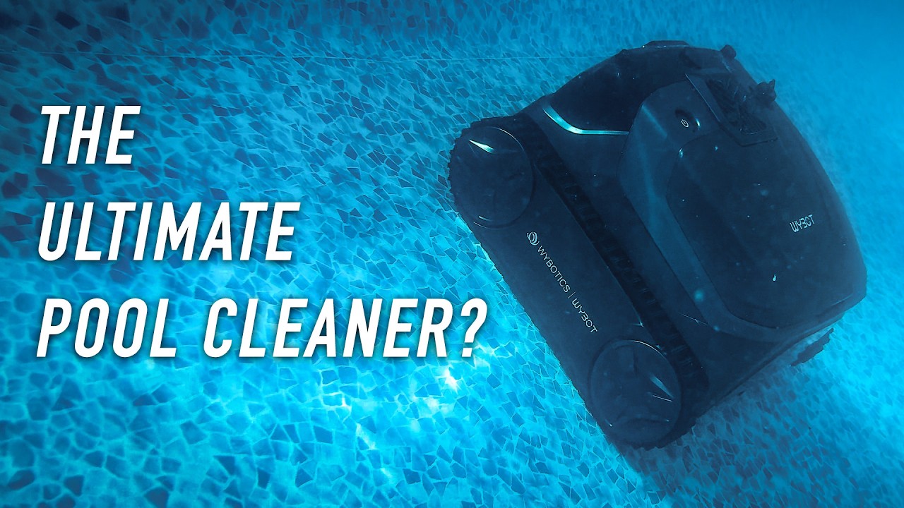 WYBOT S3 Cordless Robot Pool Cleaner: It cleans your pool AND itself!