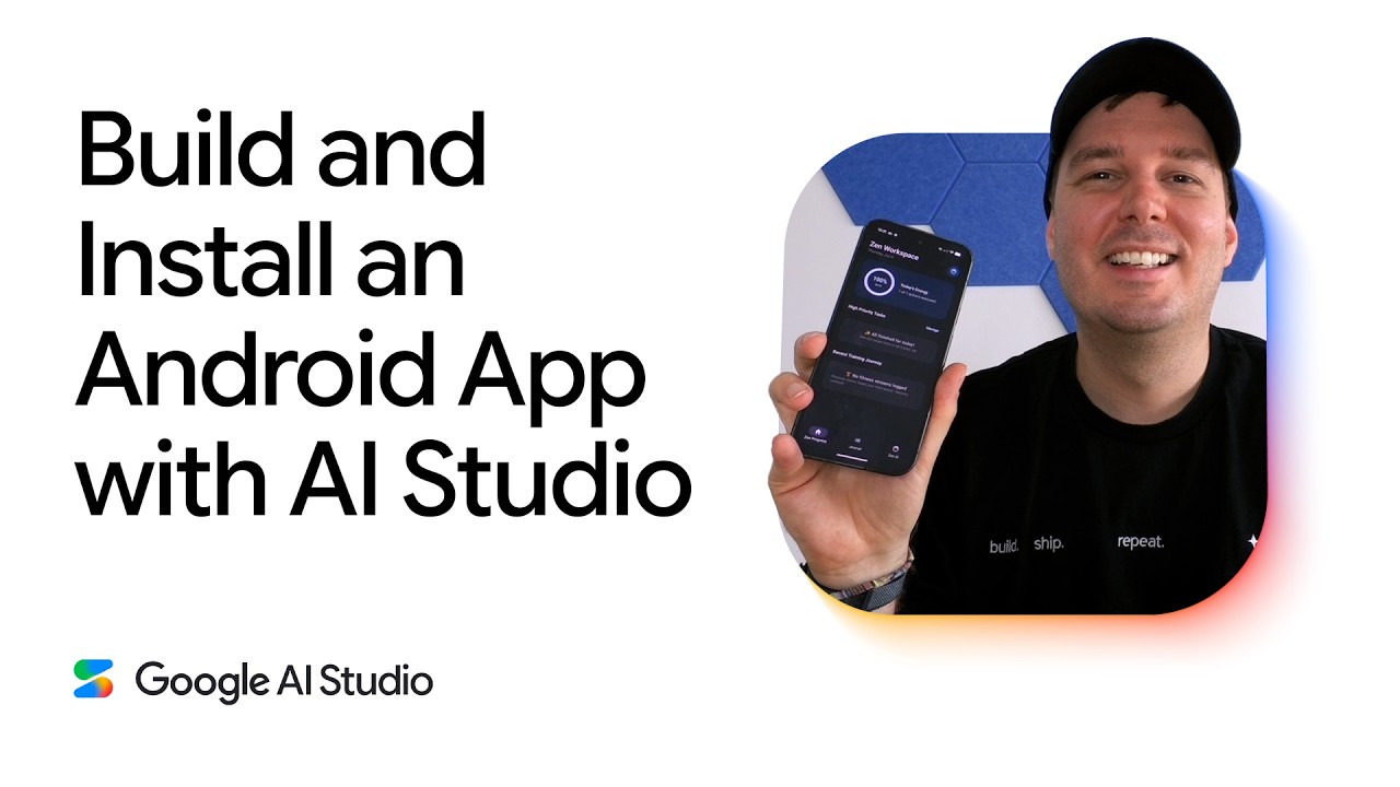Building an Android app in AI Studio
