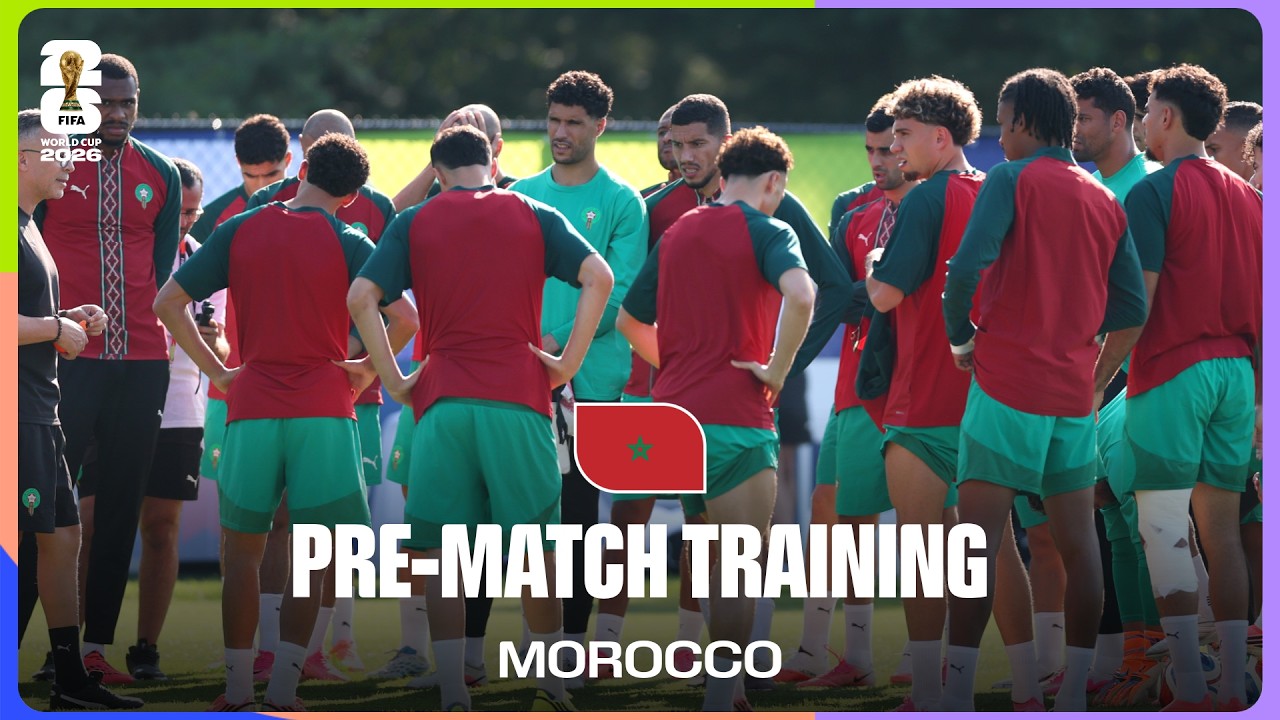 Morocco Train Before France | FIFA World Cup 2026™