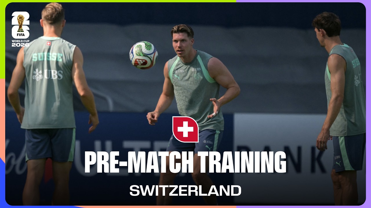 Switzerland Train Before Argentina | FIFA World Cup 2026™