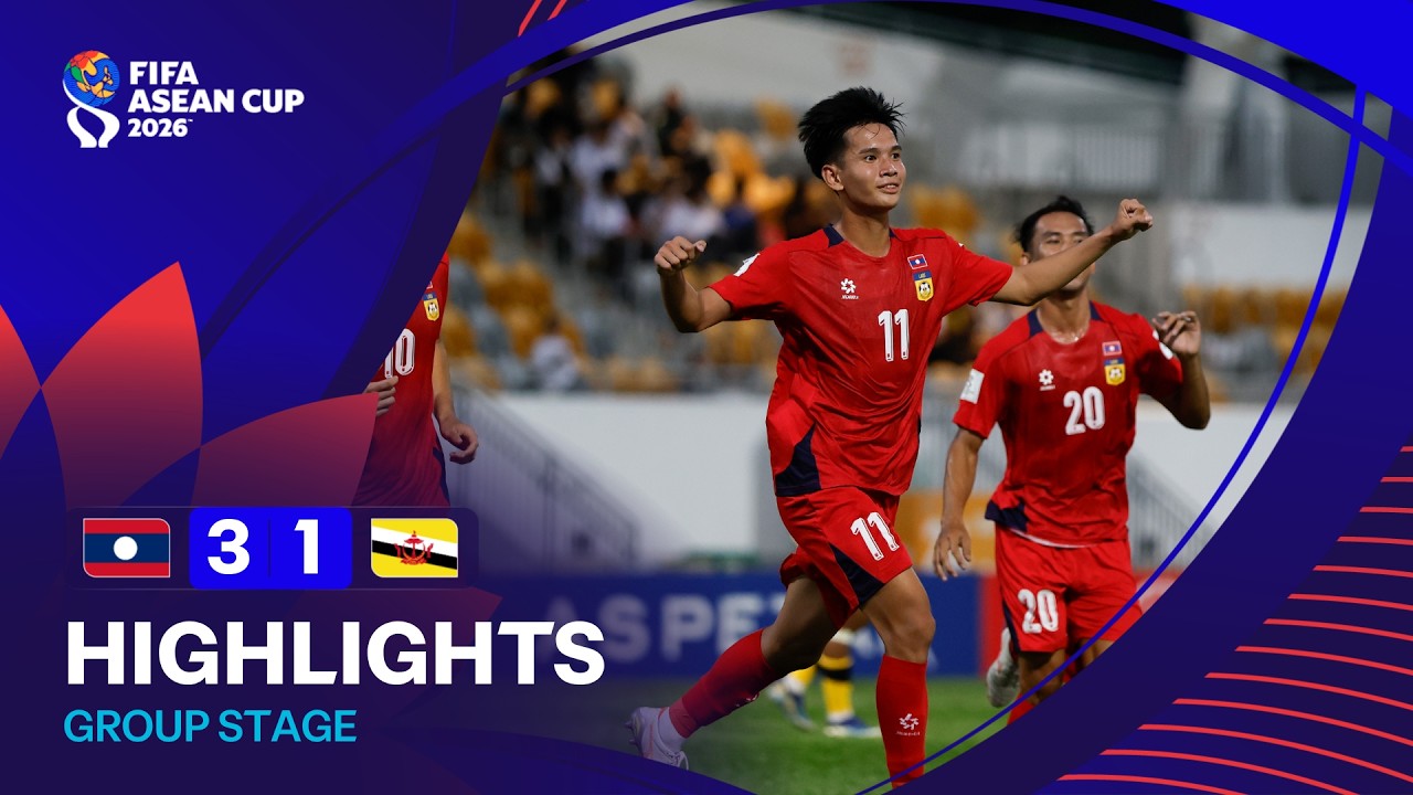 HIGHLIGHTS | Laos vs Brunei Darussalam | FIFA ASEAN Cup 2026™