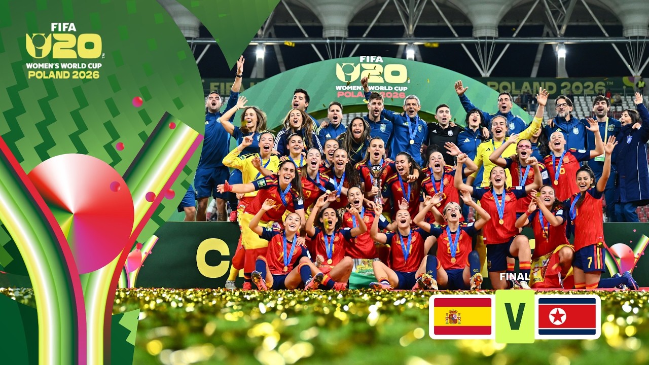 Spain vs DPR Korea Highlights | FIFA U-20 Women’s World Cup 2026™ Final